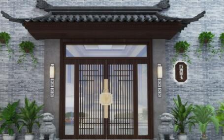 凤岗镇您是否了解不同形式的中式门头设计要点？